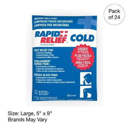 KEMP USA Instant Cold Pack - 4"x6" 11-612-LRG